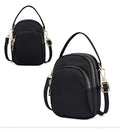 Buylor Girl Mini Crossbody Cell Phone Shoulder Bag Female Fashion Lightweight Nylon Messenger Bag Waterproof Wallet Ladies Purse - GoJohnny437