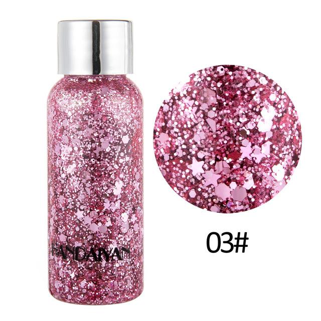 Glitter Shiny body Painting Eye Shadow Gel Cream Face Shimmer Body Art Festival Party Eyes Makeup - GoJohnny437