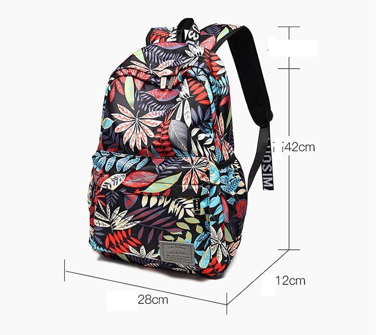 Print Hawaii Style Brand 2020 Backpacks For School Teenagers Girls Bags Fashion Women Travel Back Pack - GoJohnny437