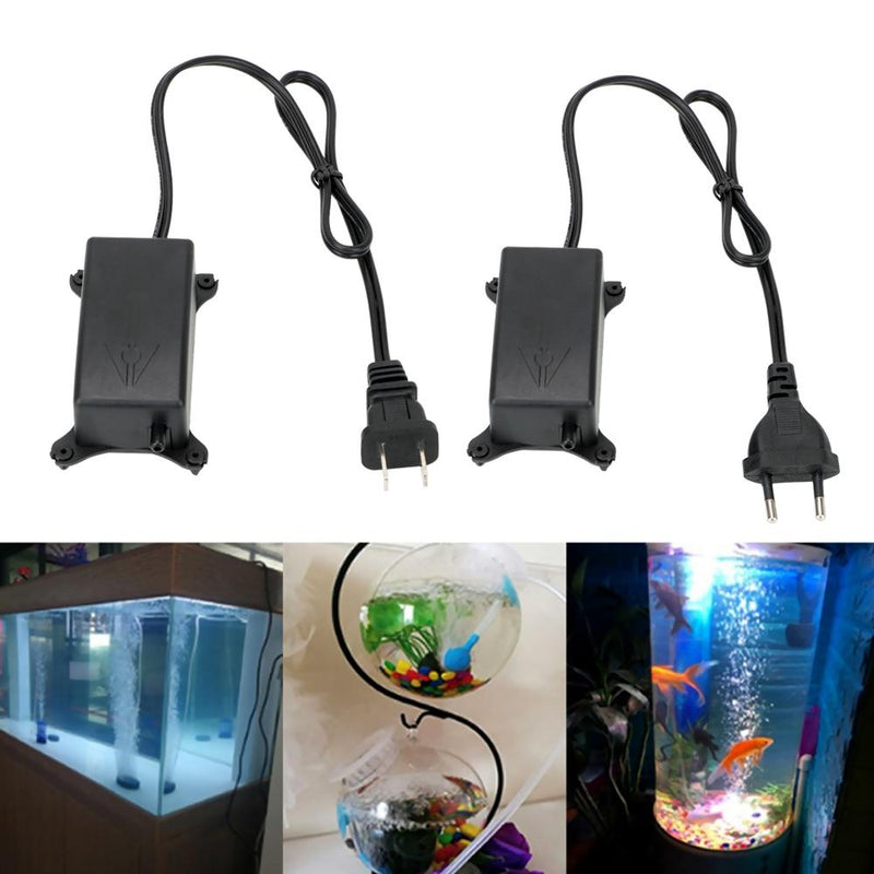 Ultra Low Noise Aquarium Air Pump Fish Tank Mini Air Compressor Oxygen Pump Aquarium Fish Tank Oxygen Pump - GoJohnny437